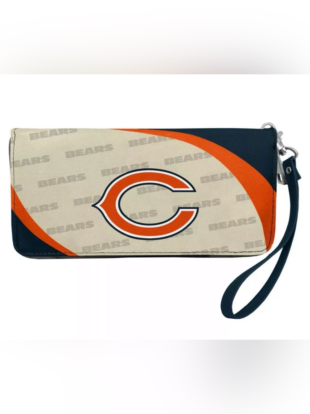 NWOT Littlearth Chicago Bears Curve Zip Organizer Wallet